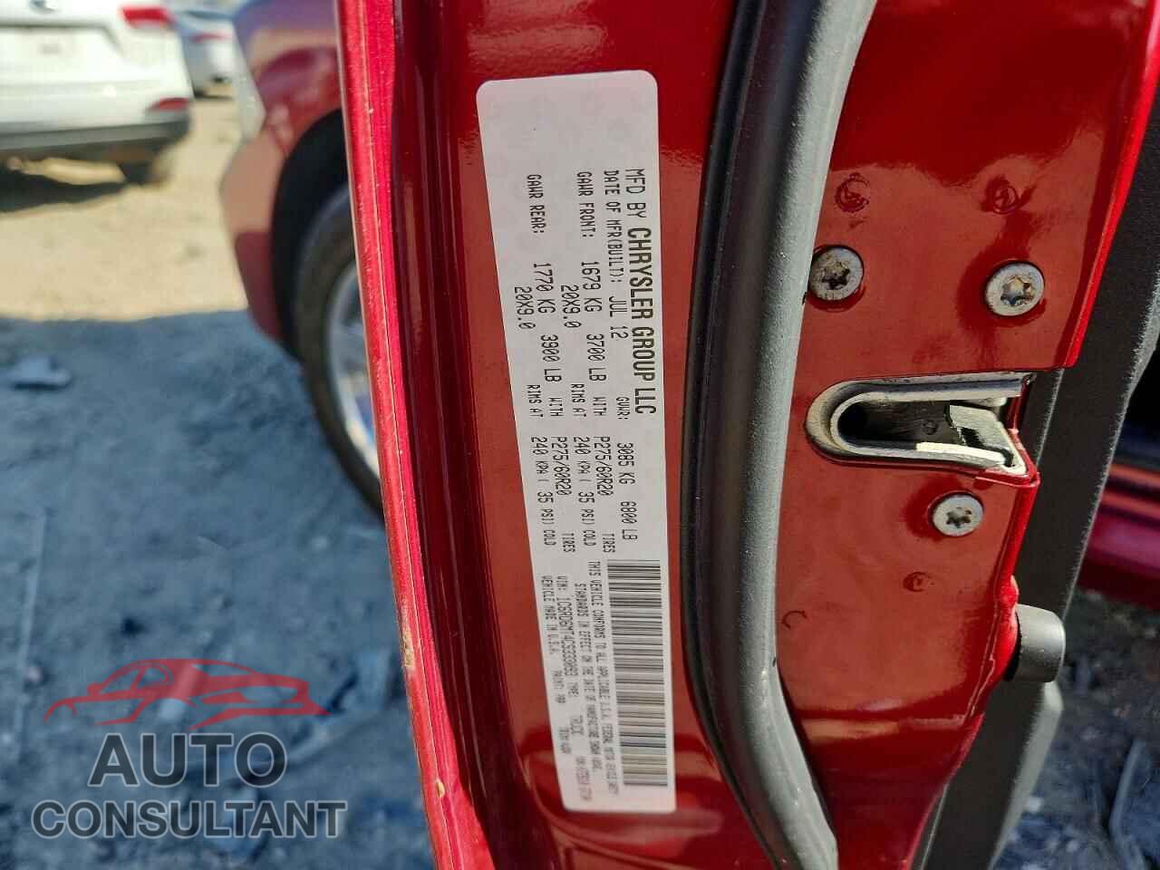DODGE RAM 1500 2012 - 1C6RD6MT4CS333093