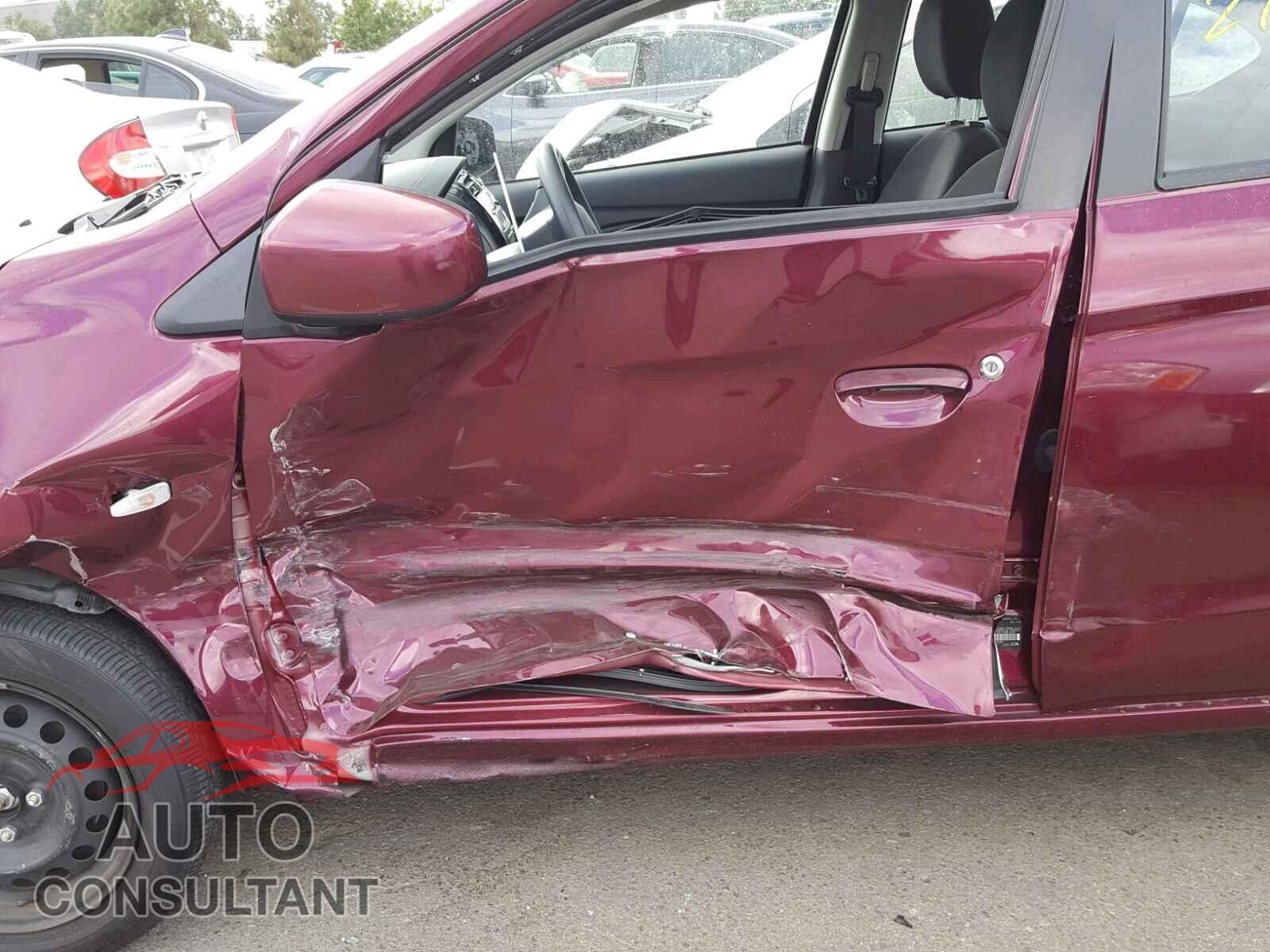 MITSUBISHI MIRAGE 2017 - ML32F3FJ7HHF09286