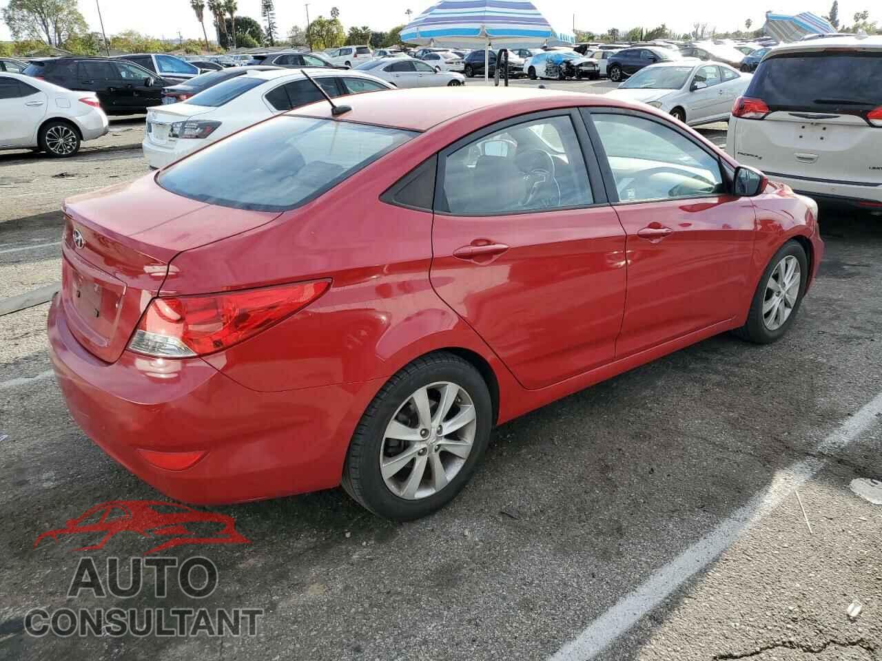 HYUNDAI ACCENT 2012 - KMHCU4AE4CU121075