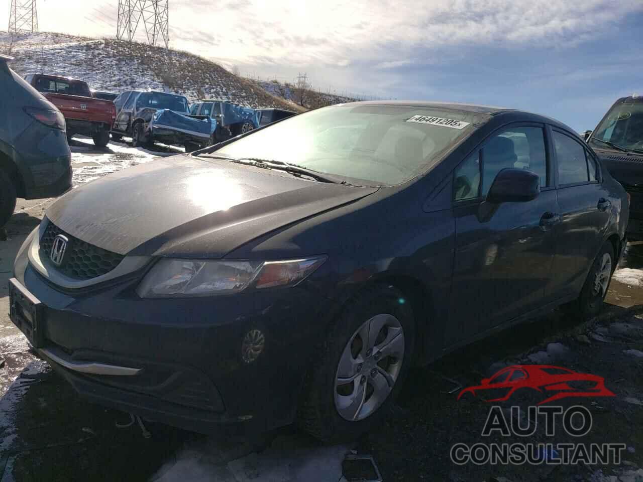 HONDA CIVIC 2013 - 2HGFB2F54DH547424