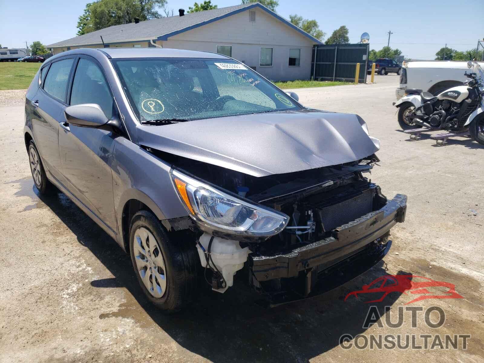 HYUNDAI ACCENT 2016 - KMHCT5AE4GU246253