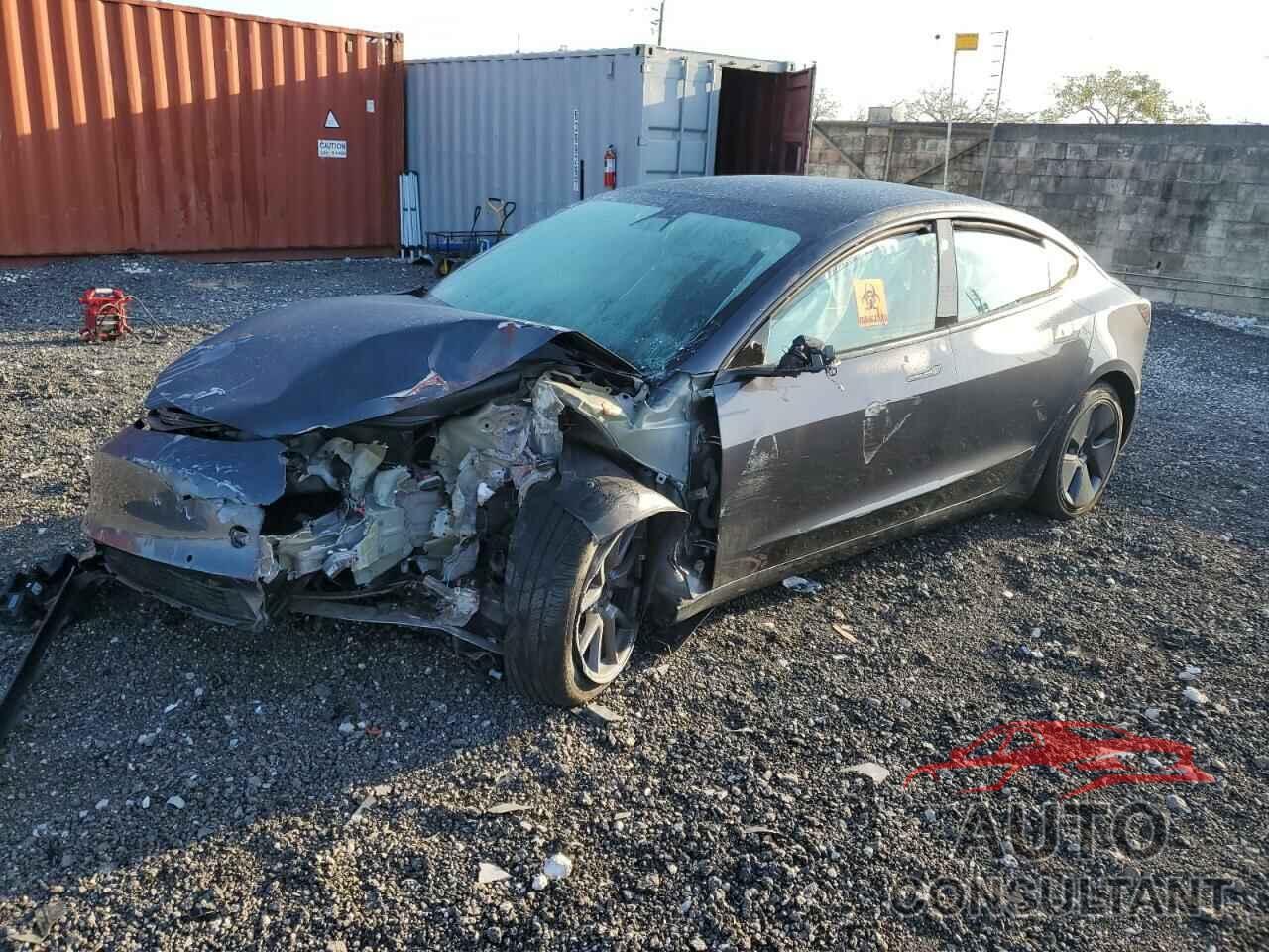 TESLA MODEL 3 2022 - 5YJ3E1EB8NF287871