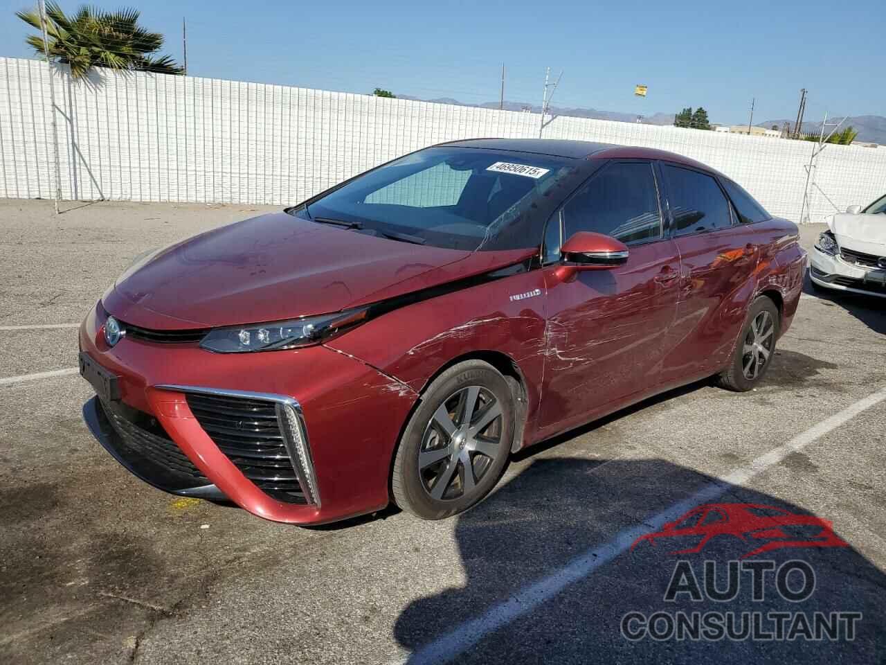 TOYOTA MIRAI 2019 - JTDBVRBD0KA006313