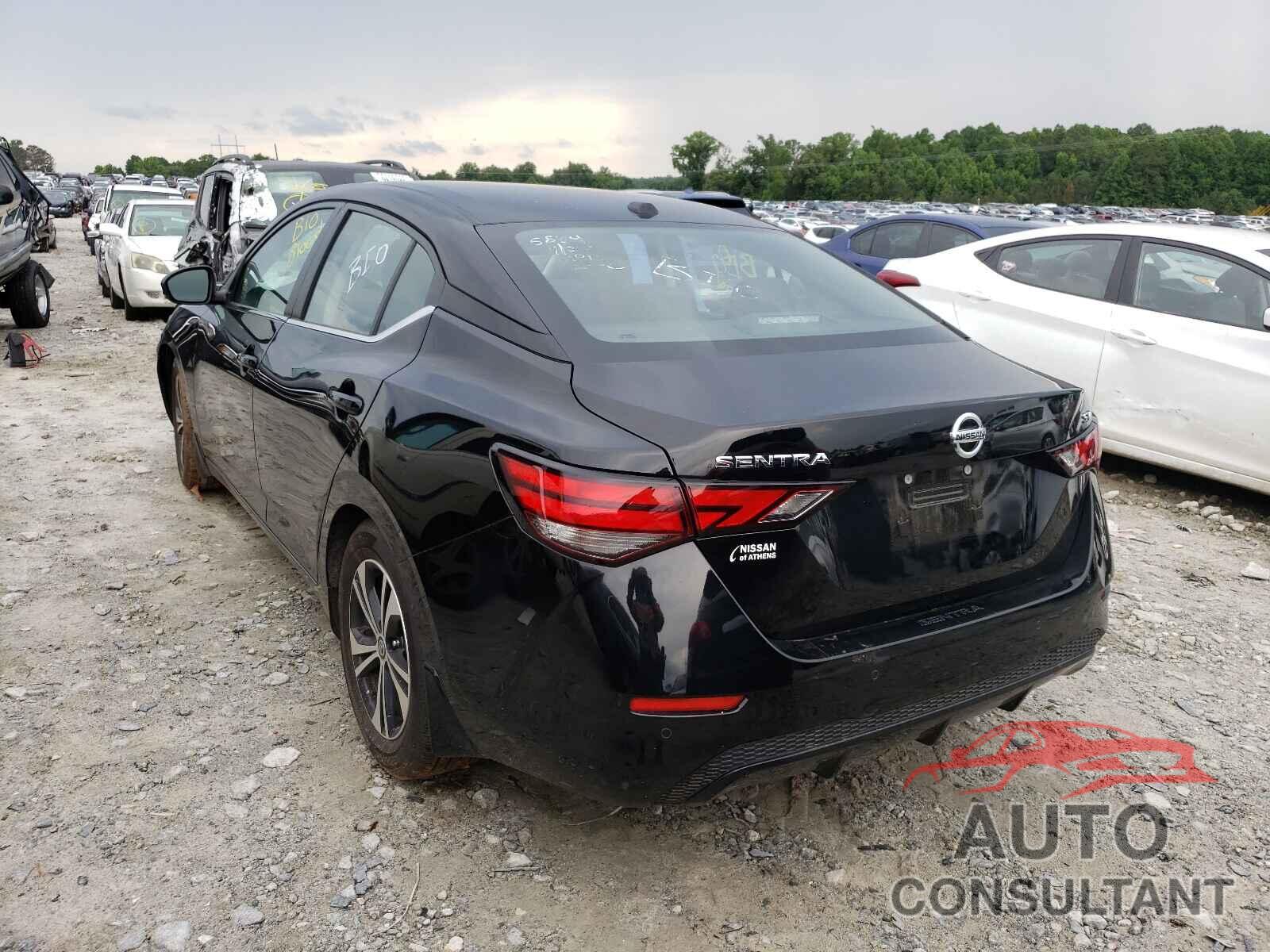 NISSAN SENTRA 2020 - 3N1AB8CV9LY275884