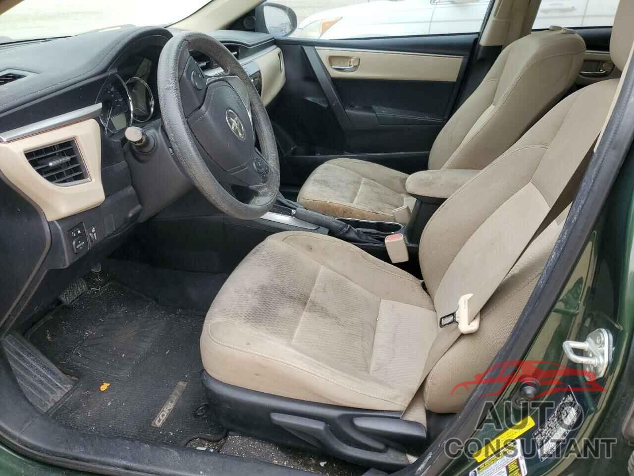 TOYOTA COROLLA 2014 - 5YFBURHE6EP090303