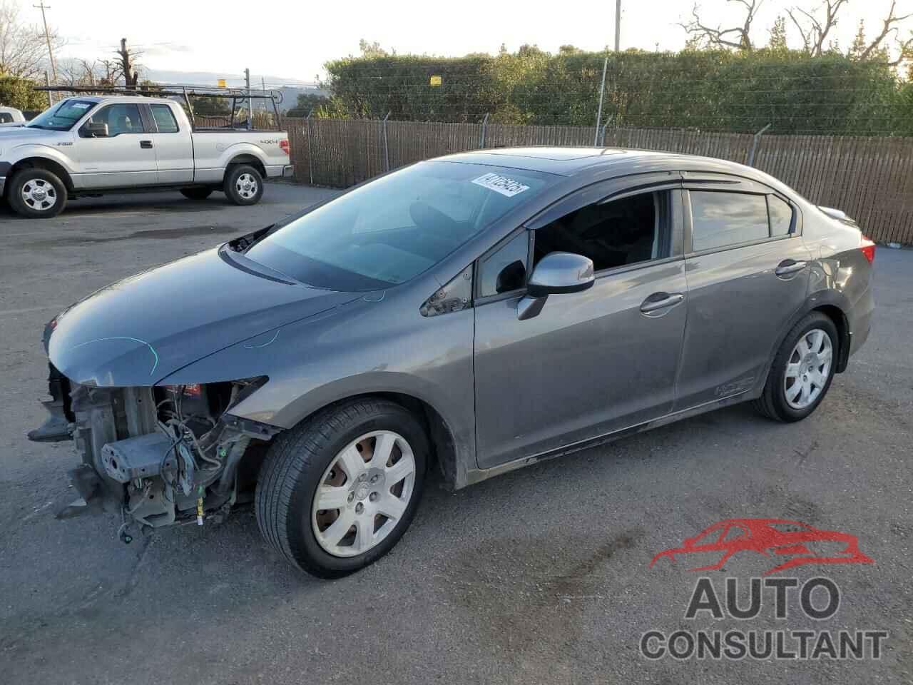 HONDA CIVIC 2012 - 2HGFB6E50CH700145