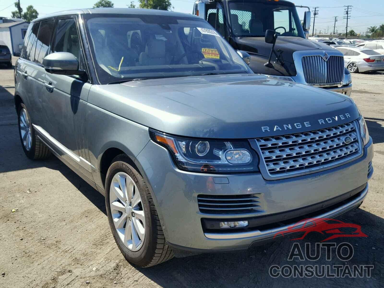 LAND ROVER RANGE ROVER HSE 2016 - SALGS2VF7GA256408