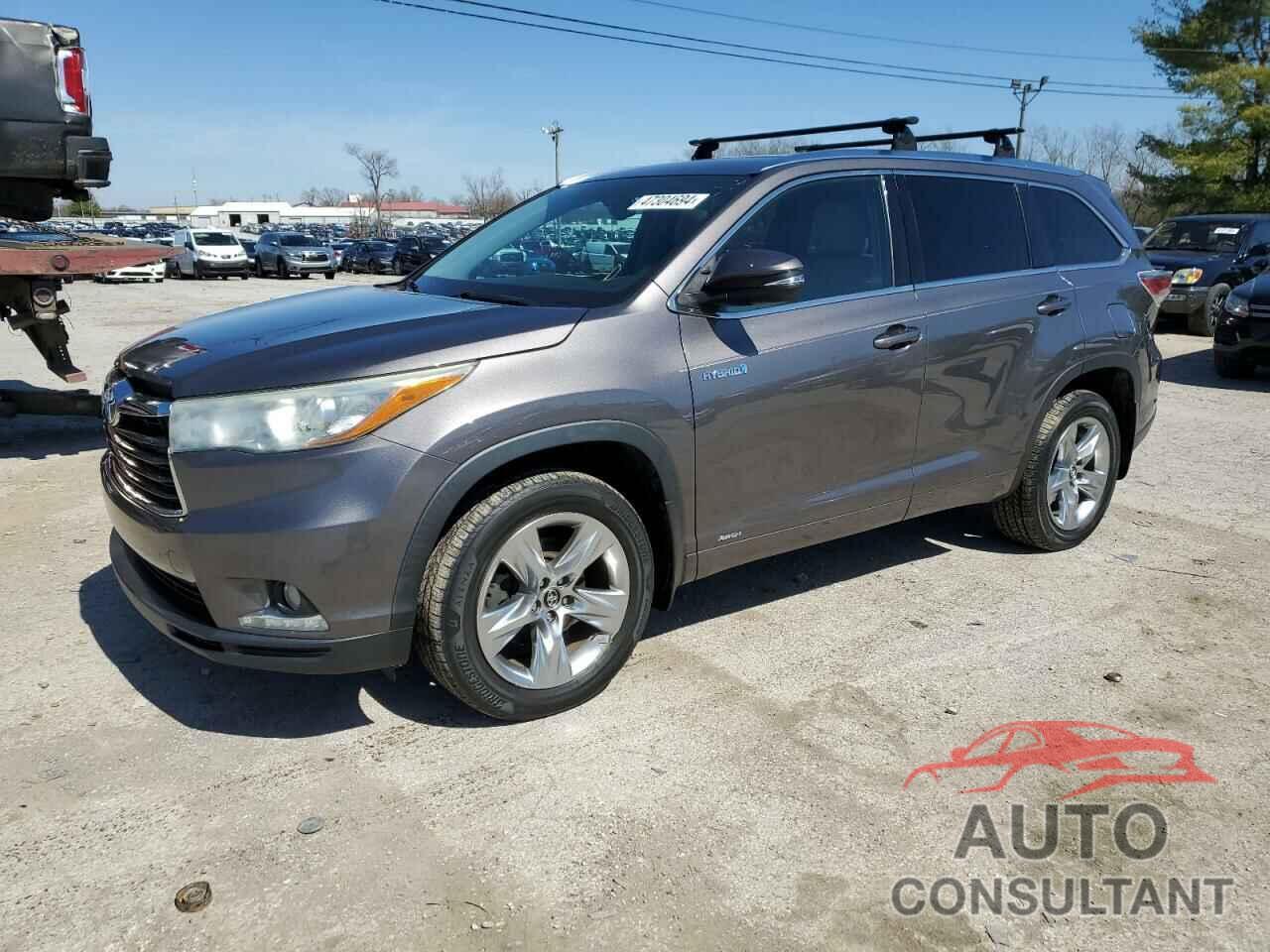 TOYOTA HIGHLANDER 2016 - 5TDDCRFH8GS015847