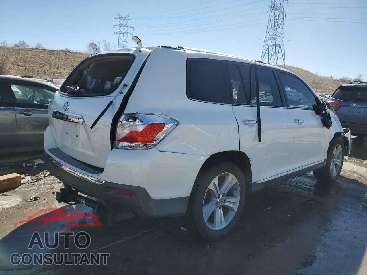 TOYOTA HIGHLANDER 2012 - 5TDYK3EH5CS075615