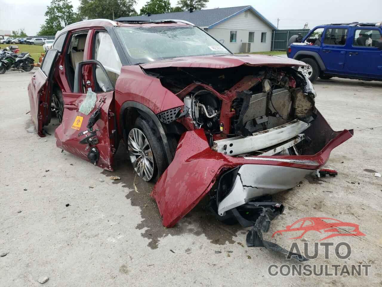 TOYOTA HIGHLANDER 2021 - 5TDFZRBH7MS144607