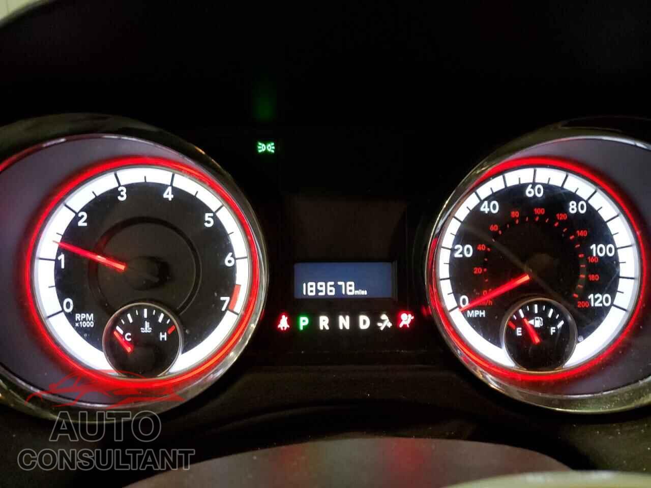 DODGE CARAVAN 2012 - 2C4RDGBG0CR414890