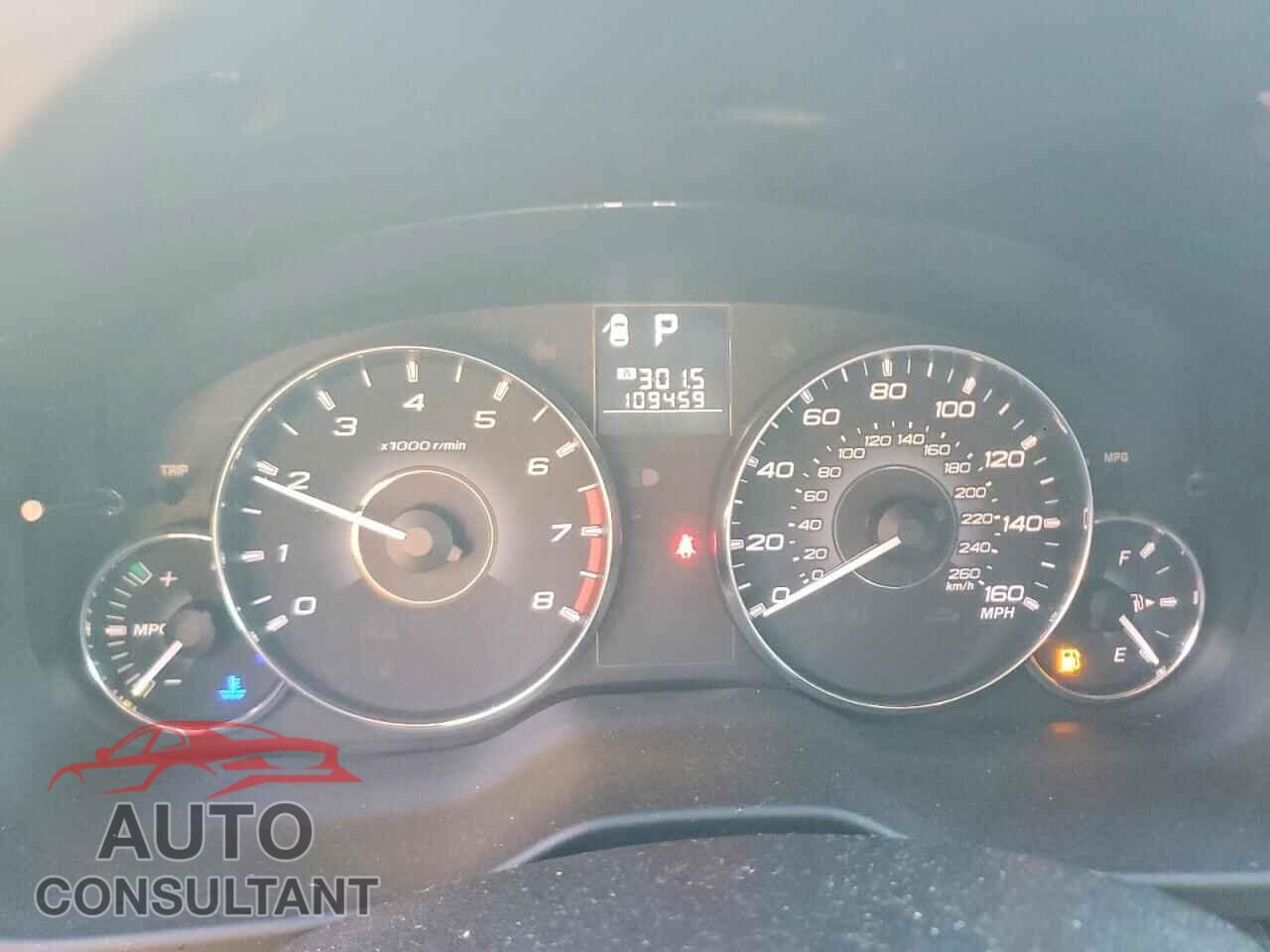 SUBARU OUTBACK 2012 - 4S4BRDKC6C2228389