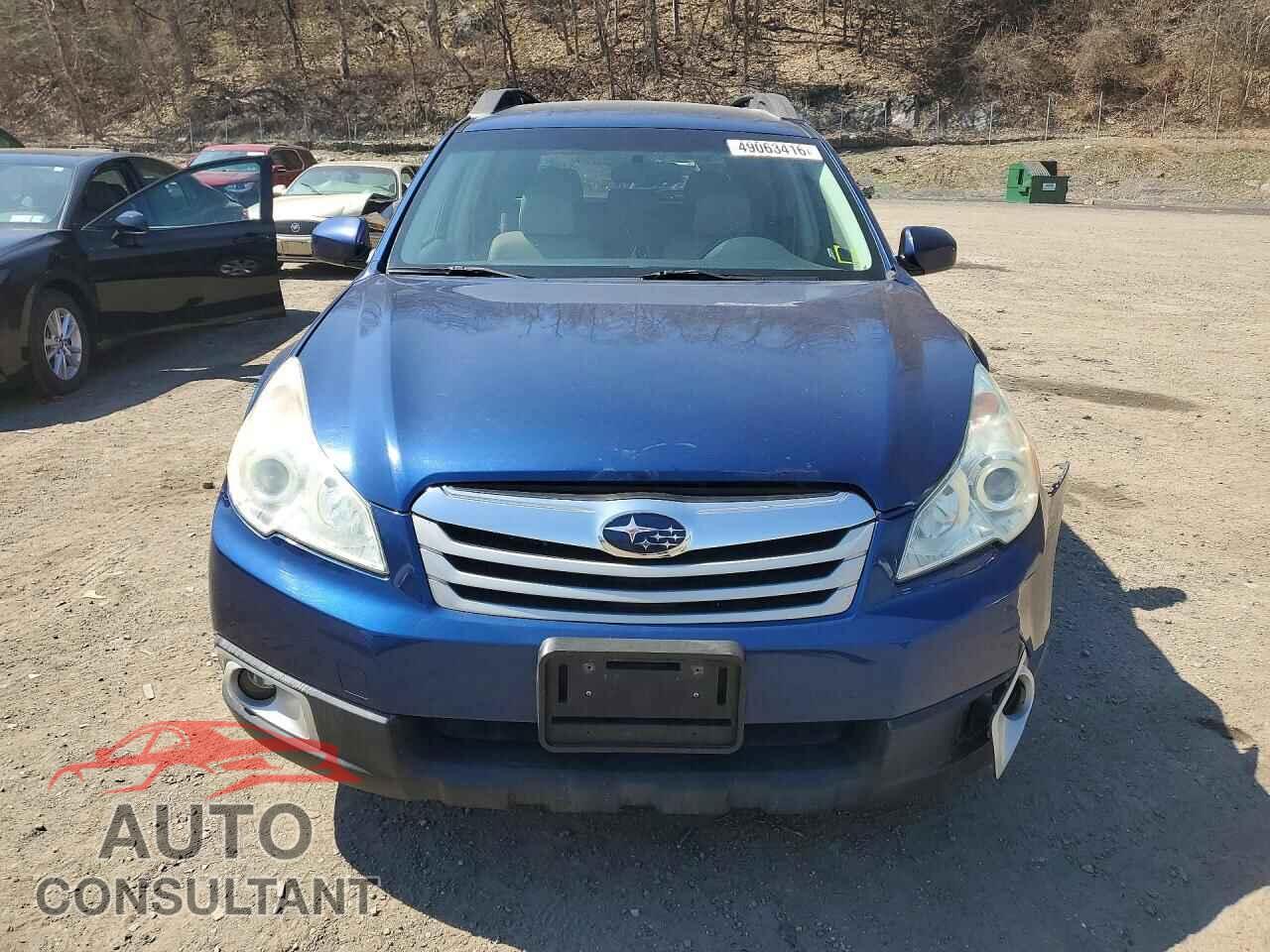 SUBARU OUTBACK 2011 - 4S4BRBCC4B3345805