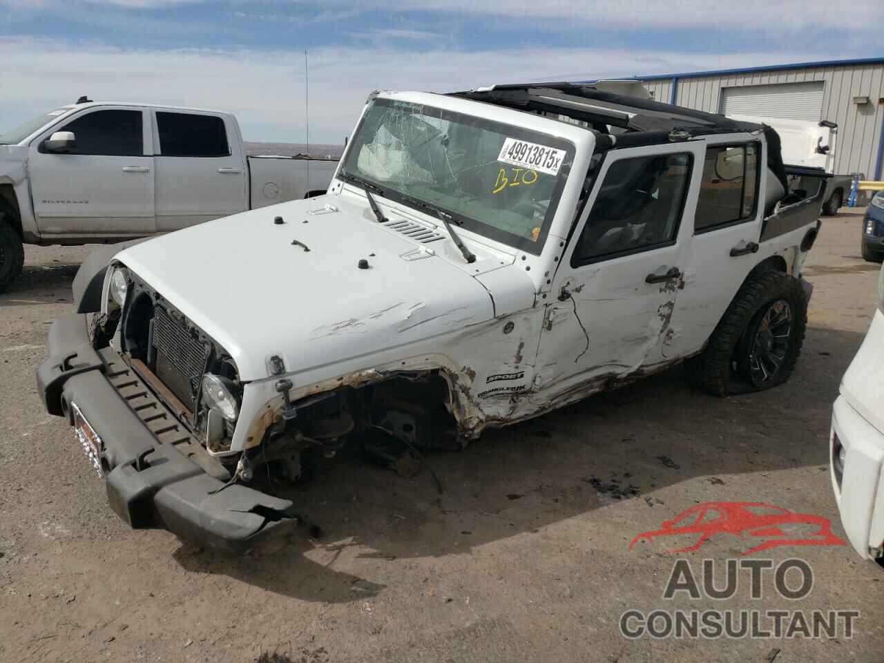 JEEP WRANGLER 2018 - 1C4HJWDG4JL855603