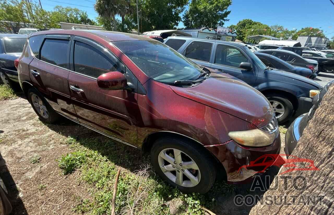 NISSAN MURANO 2009 - JN8AZ18U19W101943