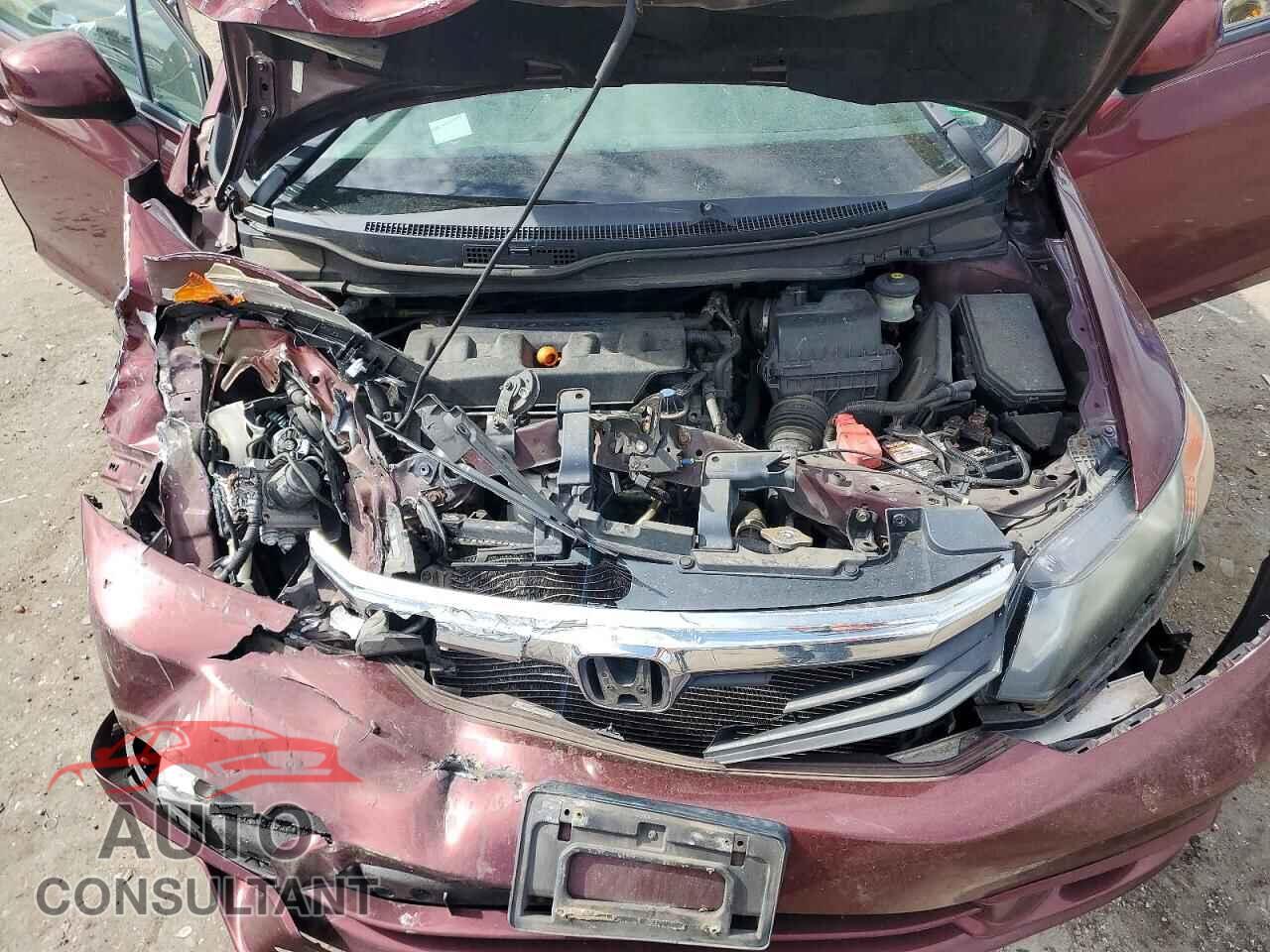 HONDA CIVIC 2012 - 2HGFB2F98CH531616