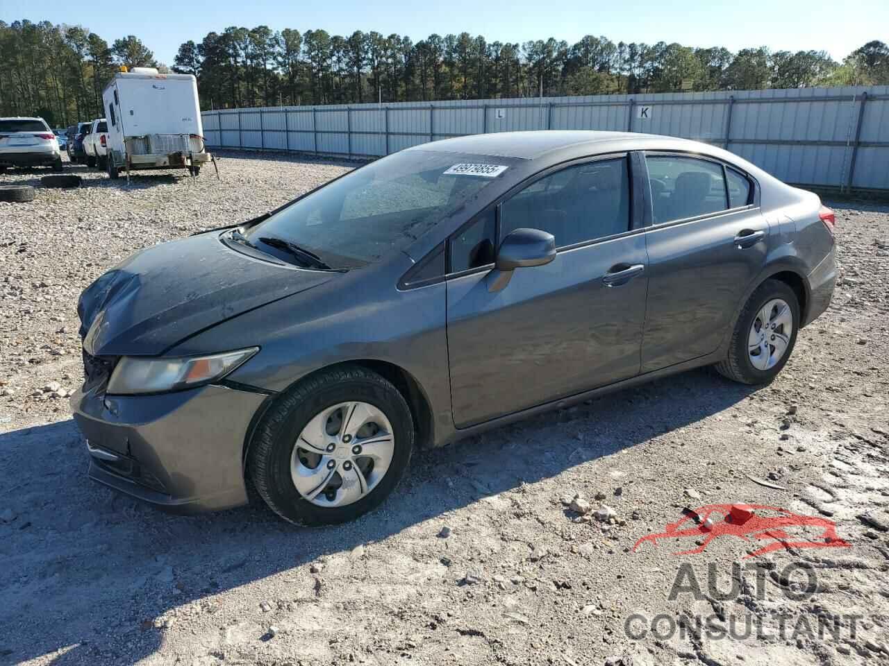 HONDA CIVIC 2013 - 19XFB2F54DE243617