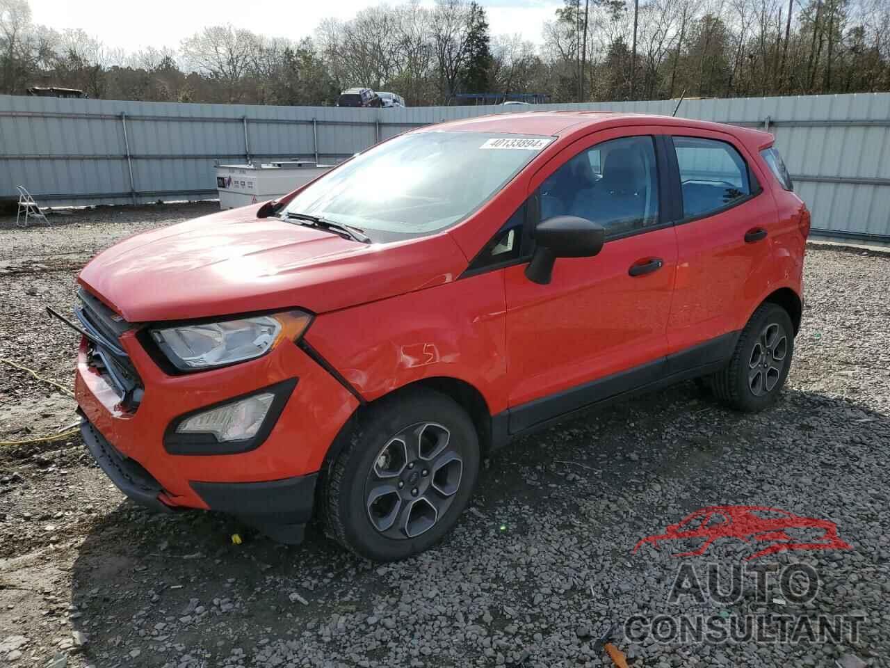 FORD ECOSPORT 2019 - MAJ6S3FL6KC256612