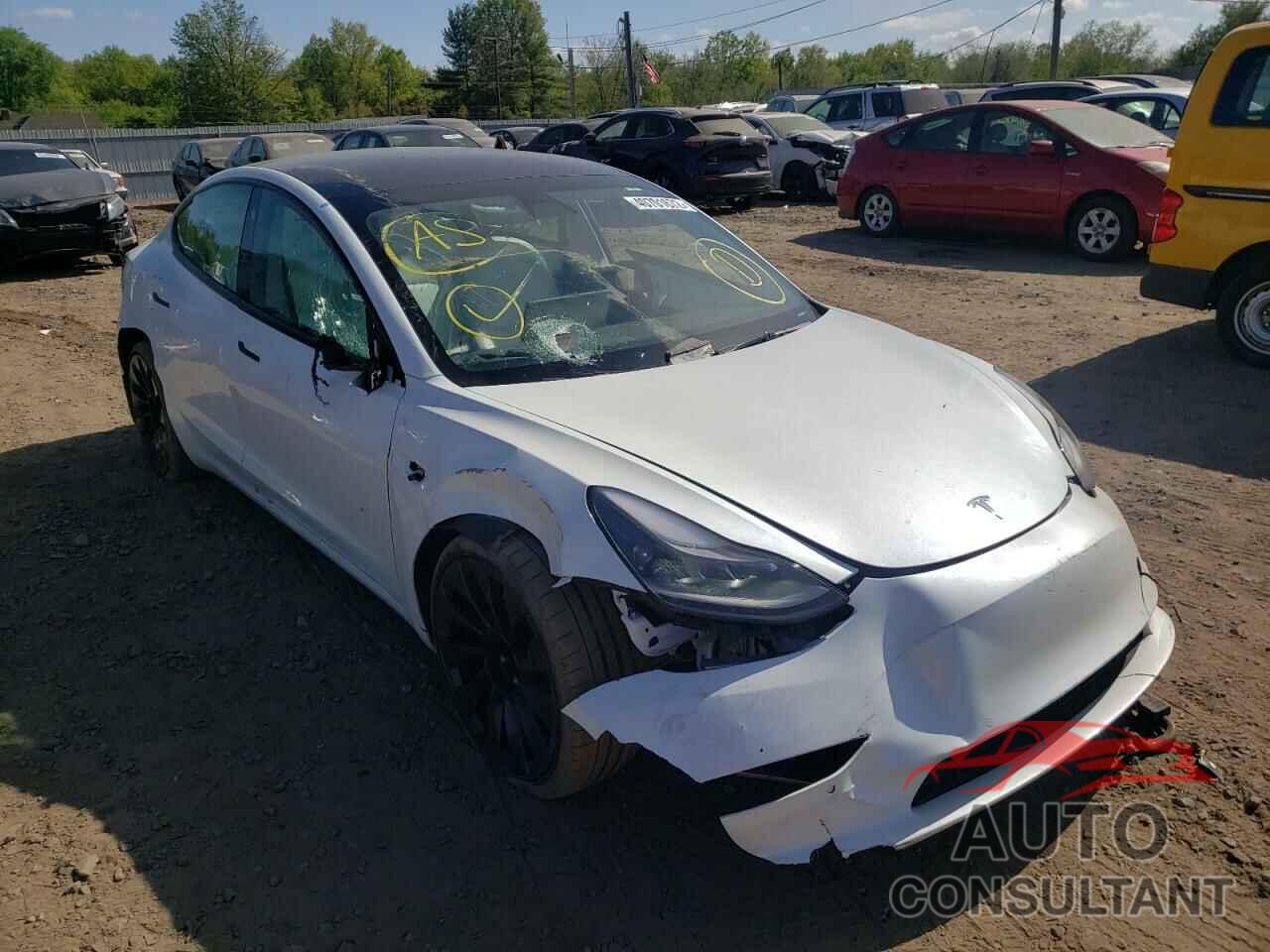 TESLA MODEL 3 2022 - 5YJ3E1EC8NF105708