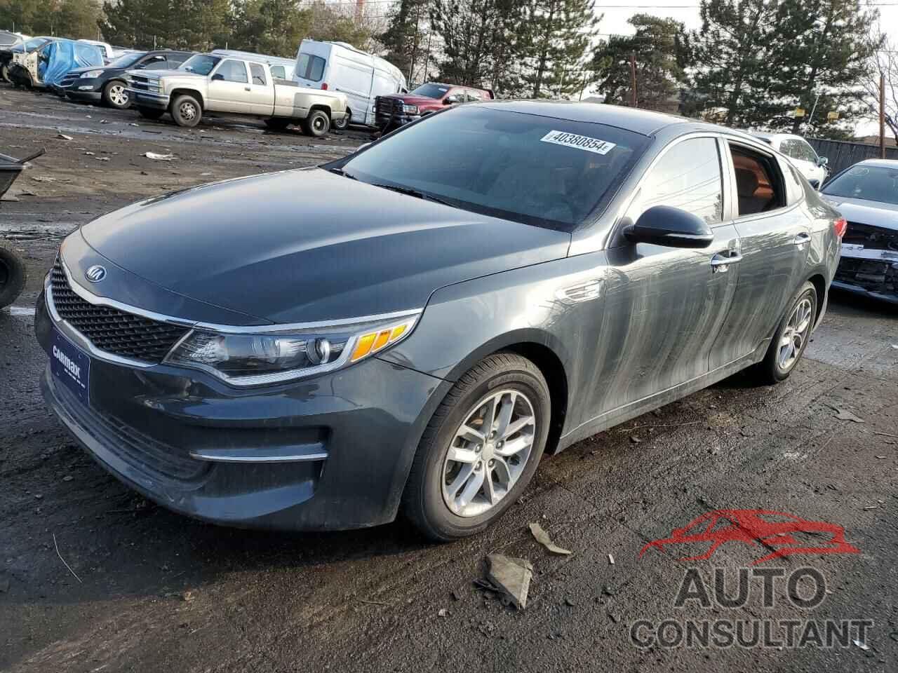 KIA OPTIMA 2016 - KNAGT4L31G5078090