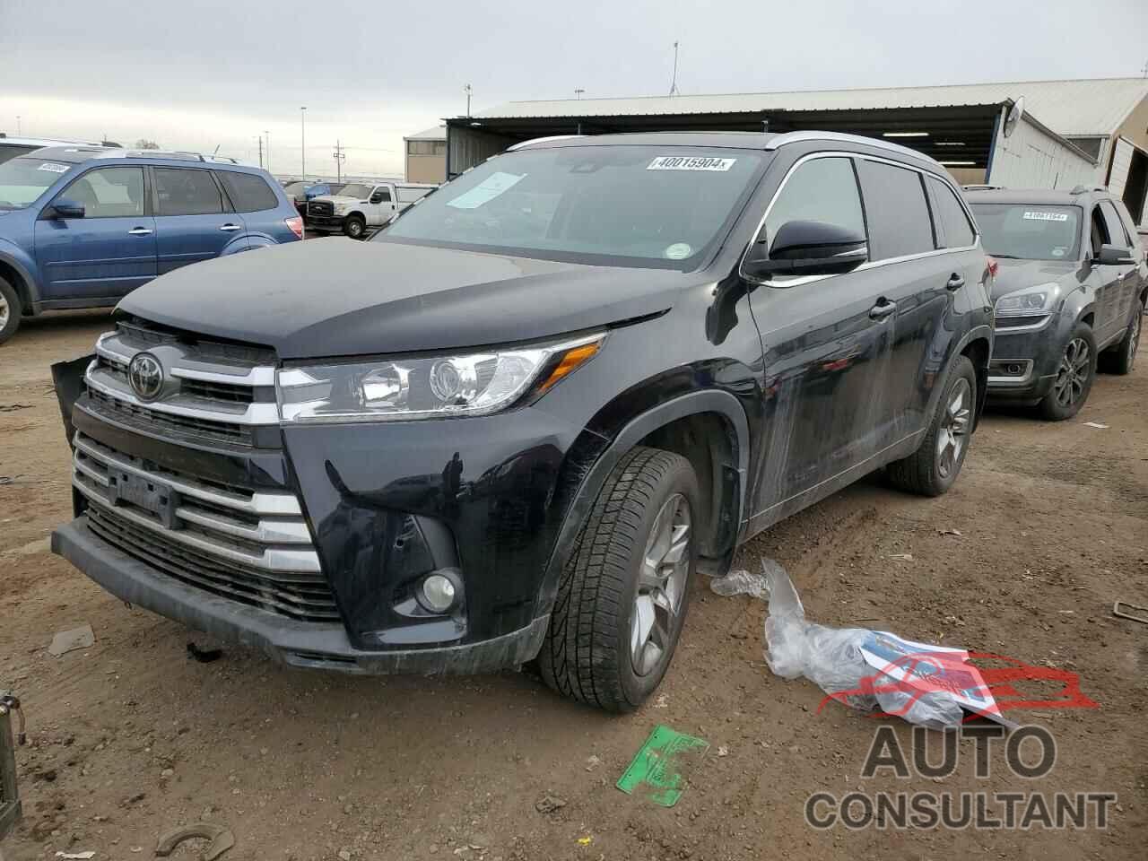 TOYOTA HIGHLANDER 2018 - 5TDDZRFH0JS867101