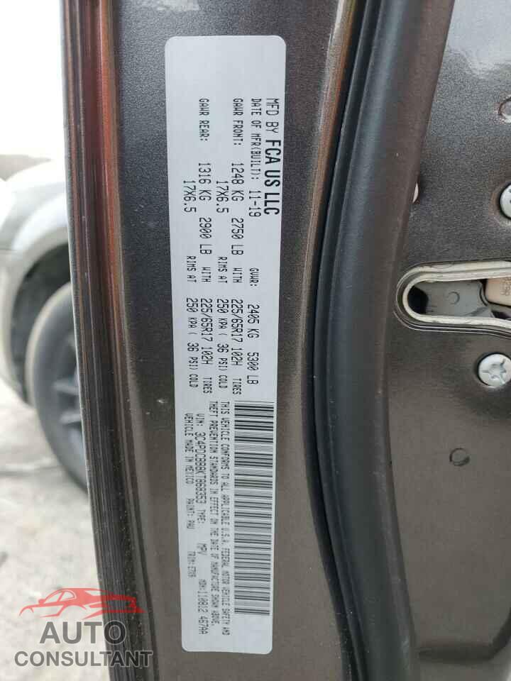 DODGE JOURNEY 2019 - 3C4PDCBB8KT868353