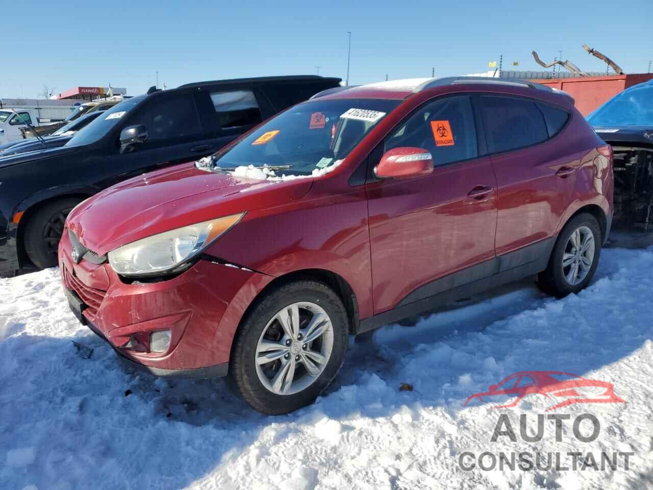 HYUNDAI TUCSON 2013 - KM8JU3AC4DU601375