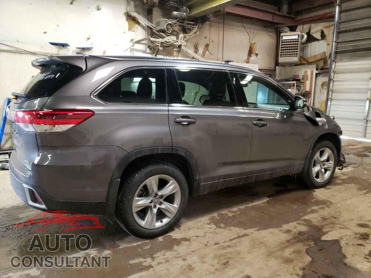 TOYOTA HIGHLANDER 2018 - 5TDDZRFH6JS806528