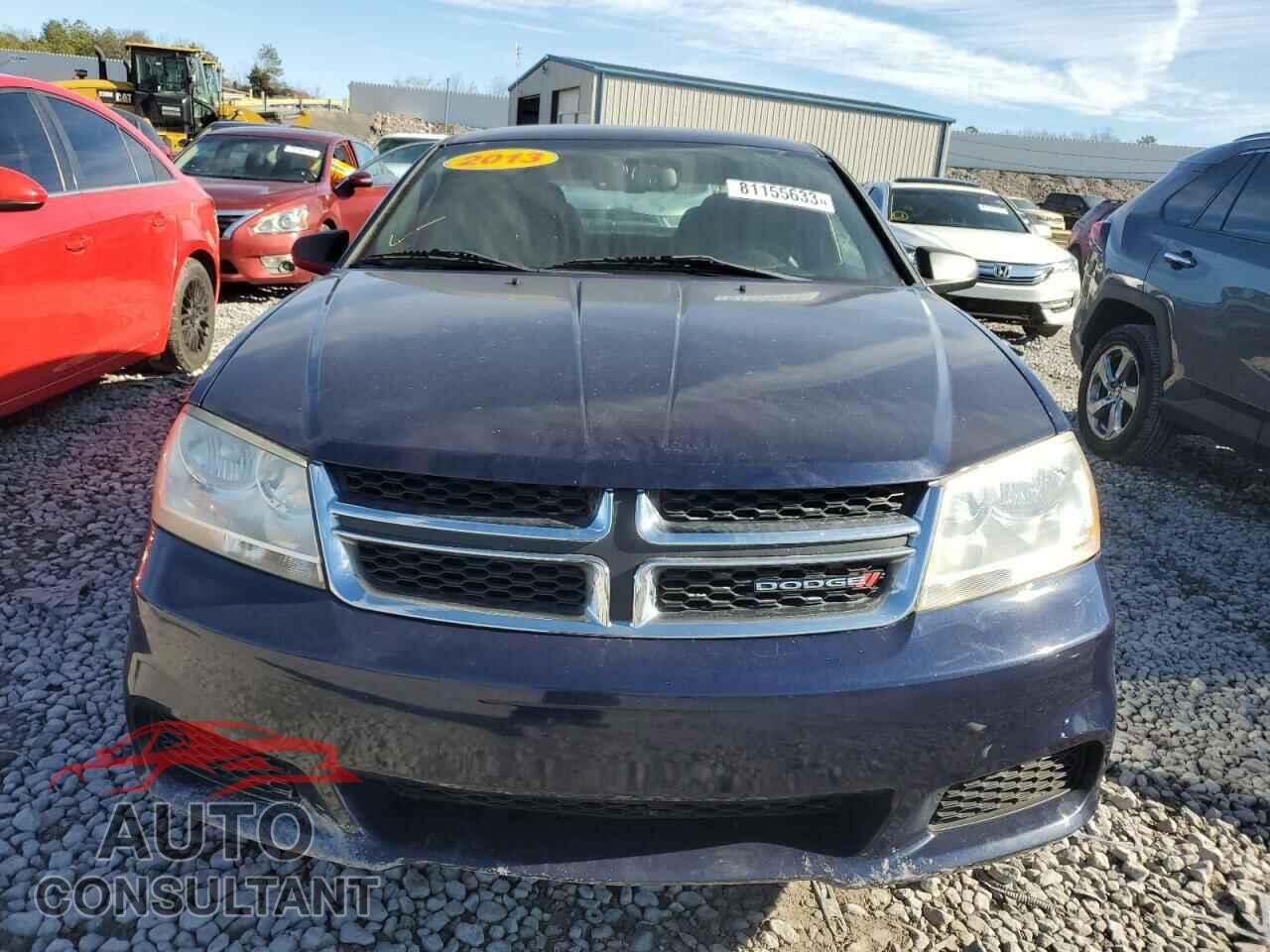 DODGE AVENGER 2013 - 1C3CDZAB7DN610819