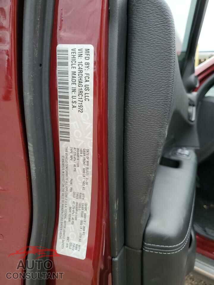 DODGE DURANGO 2024 - 1C4RDHAG1RC171972
