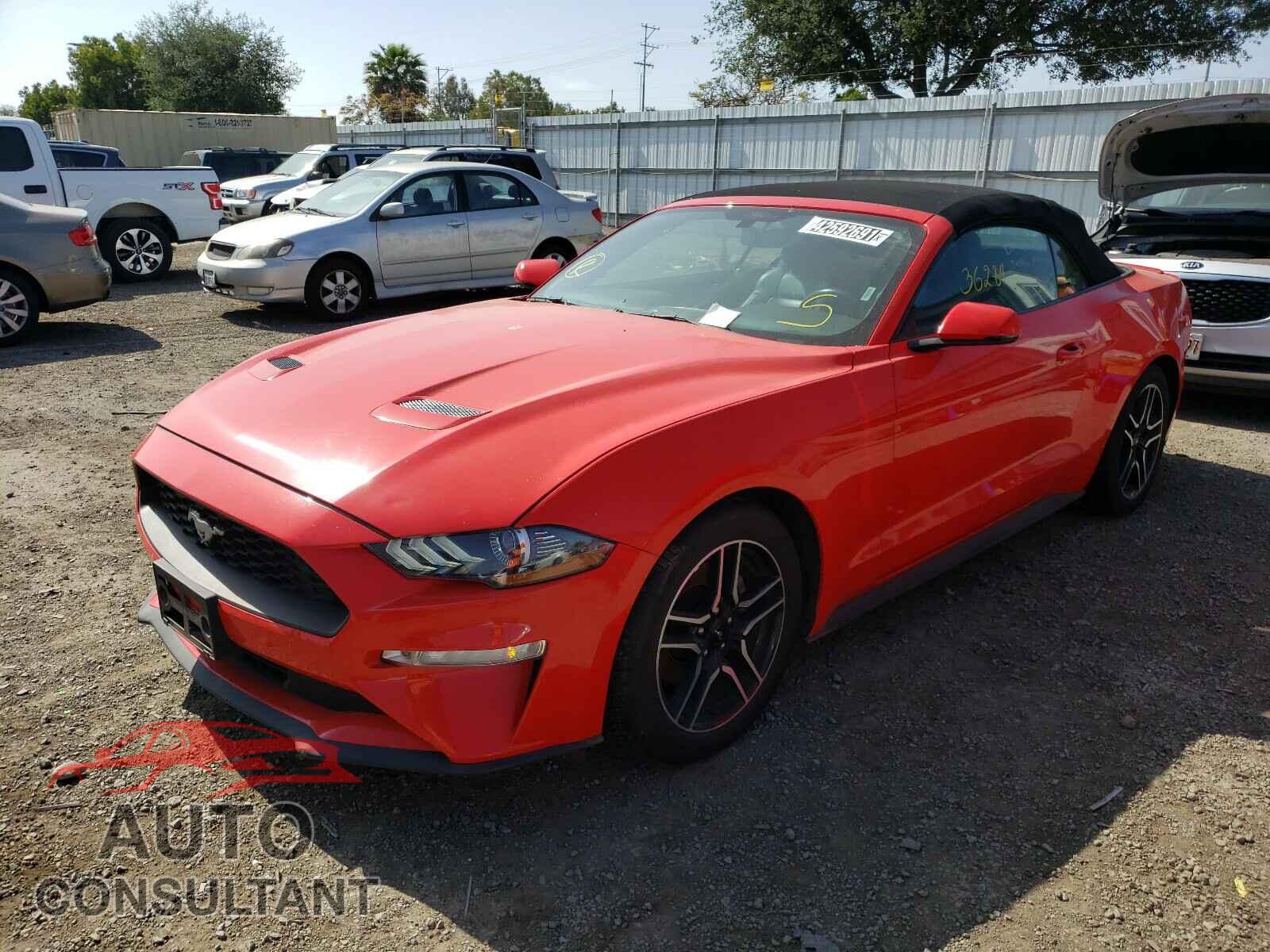 FORD MUSTANG 2018 - 1FATP8UH7J5110139