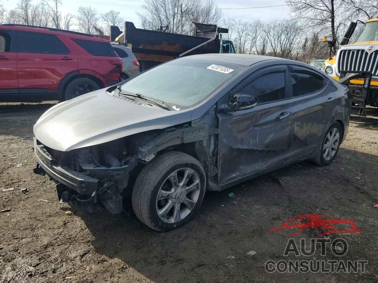 HYUNDAI ELANTRA 2013 - 5NPDH4AE2DH196706