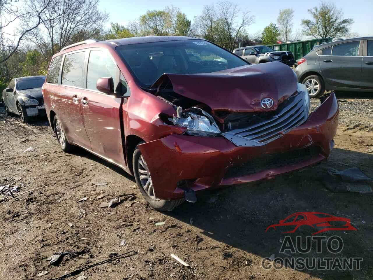 TOYOTA SIENNA 2017 - 5TDYZ3DC1HS829330