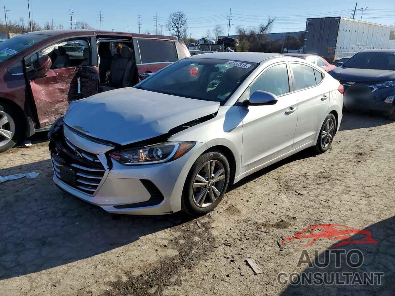 HYUNDAI ELANTRA 2017 - 5NPD84LF4HH092066