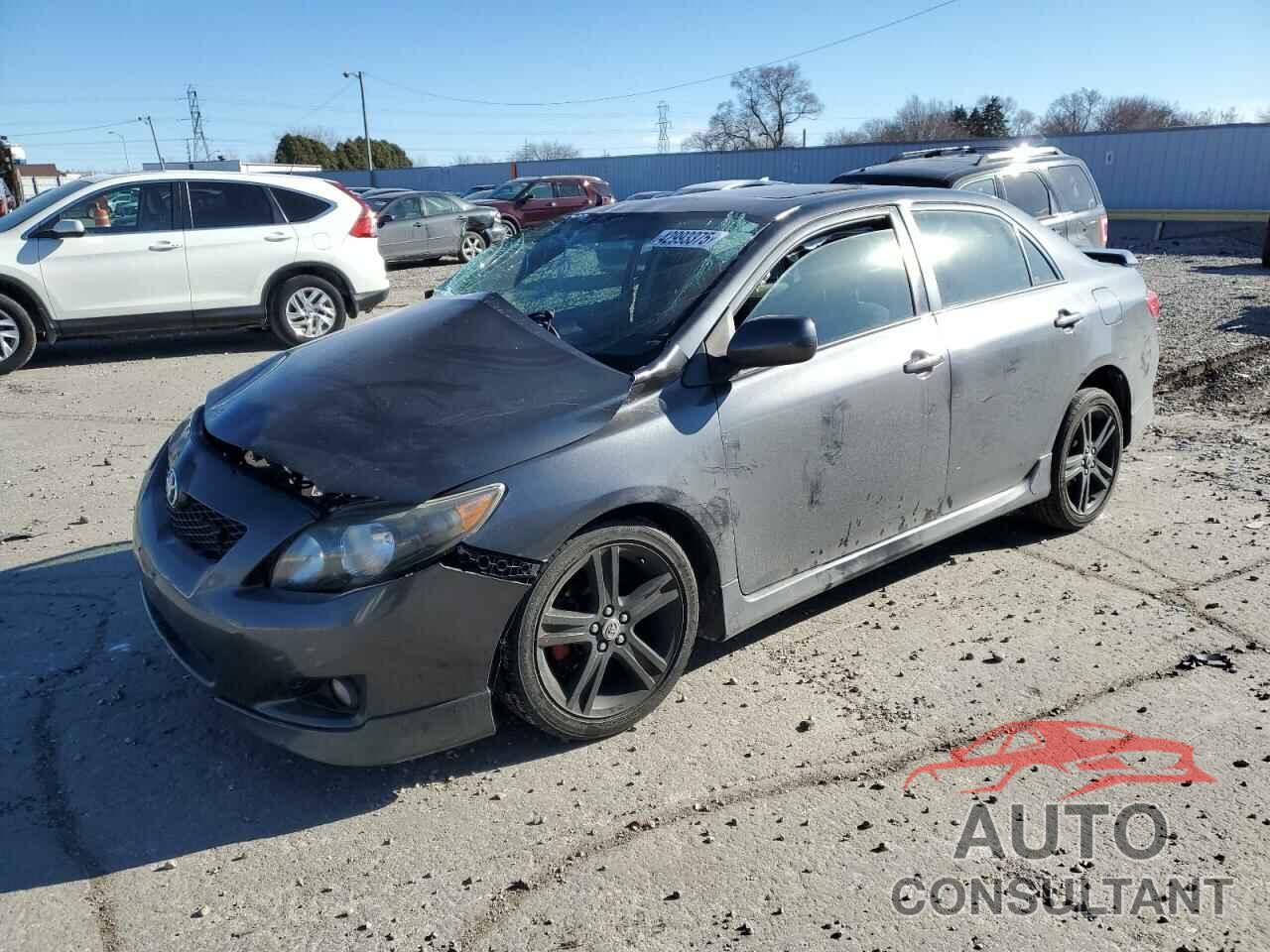 TOYOTA COROLLA 2009 - 1NXBE40E79Z029963