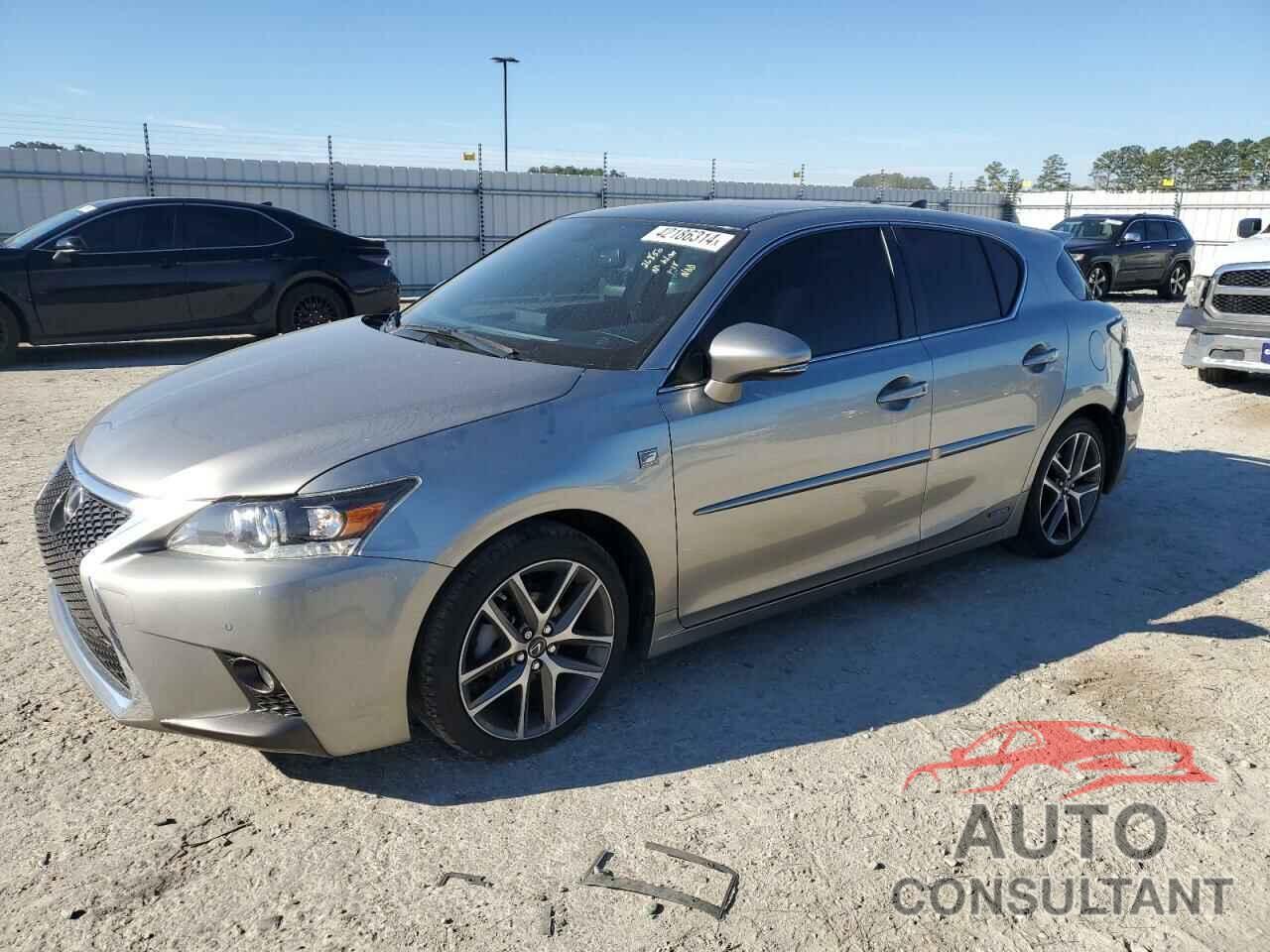 LEXUS CT 200 2017 - JTHKD5BH4H2298399