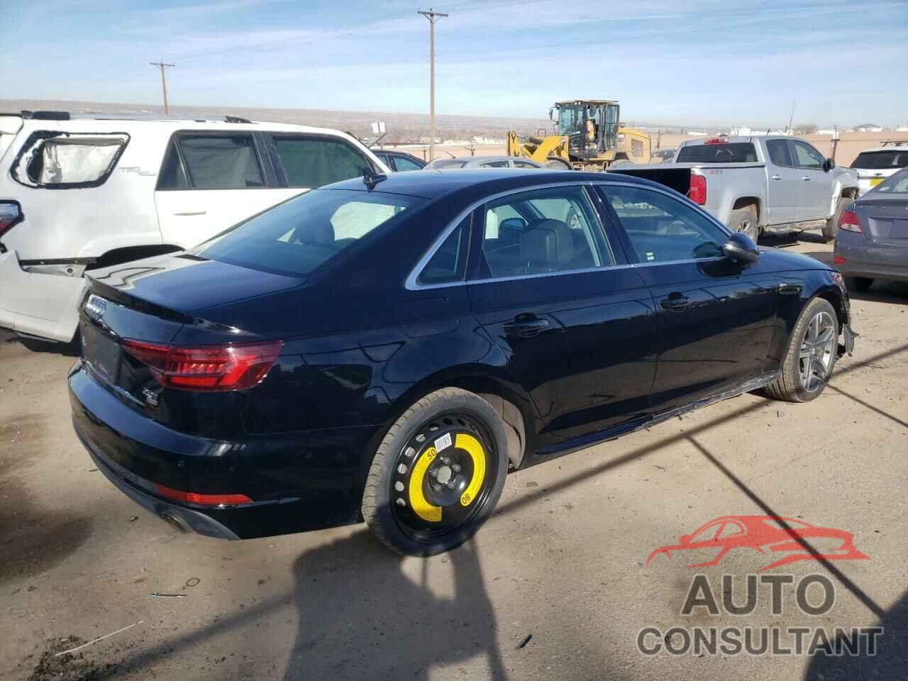 AUDI A4 2018 - WAULMAF48JA112362