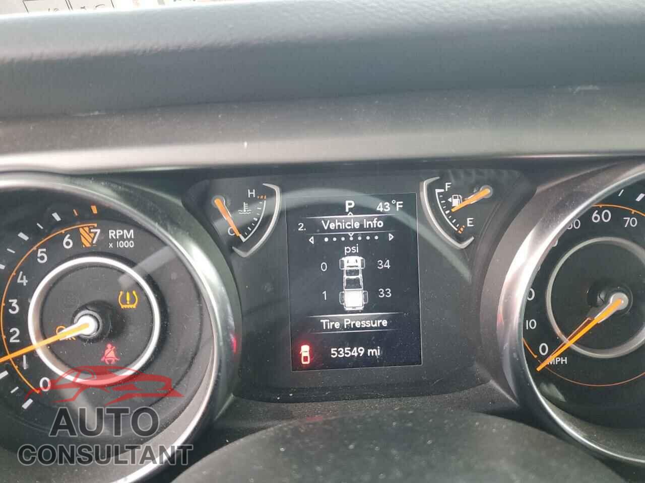 JEEP GLADIATOR 2020 - 1C6HJTAG7LL119302