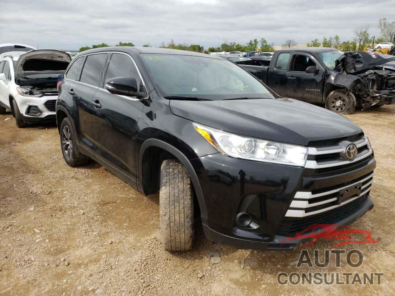 TOYOTA HIGHLANDER 2019 - 5TDZARFH0KS060768