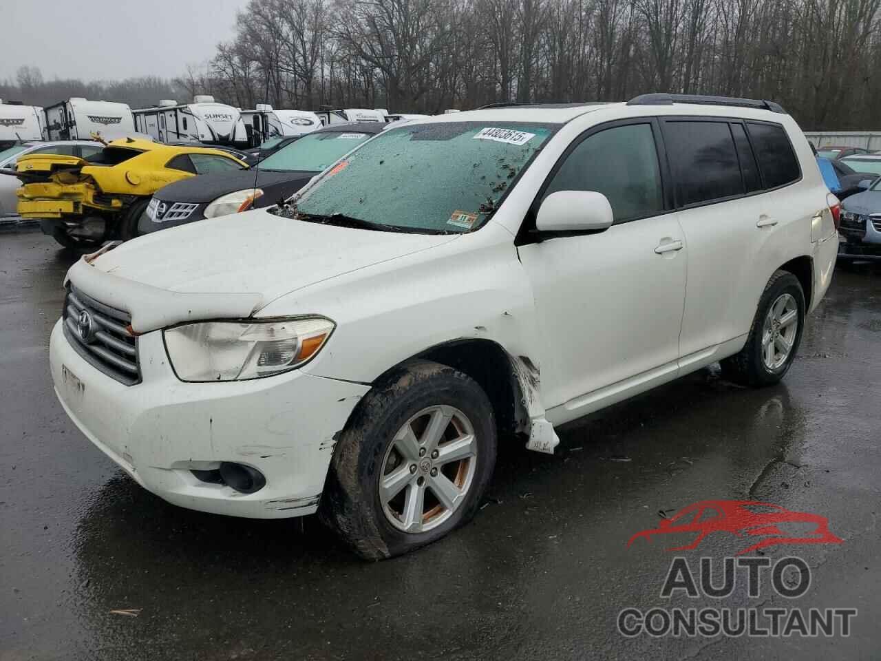 TOYOTA HIGHLANDER 2010 - 5TDBK3EH2AS005203
