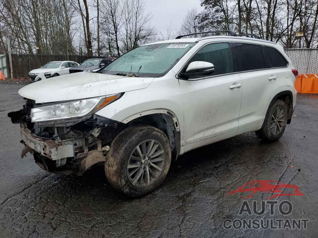 TOYOTA HIGHLANDER 2017 - 5TDJZRFH8HS392519