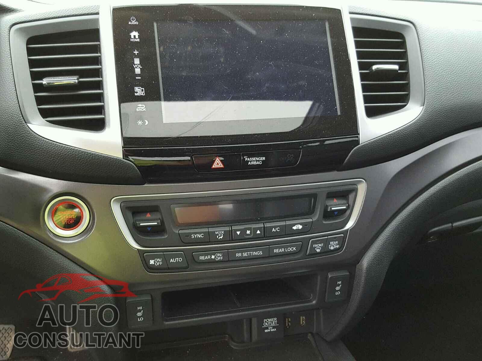 HONDA PILOT EXL 2017 - 5FNYF6H54HB014792