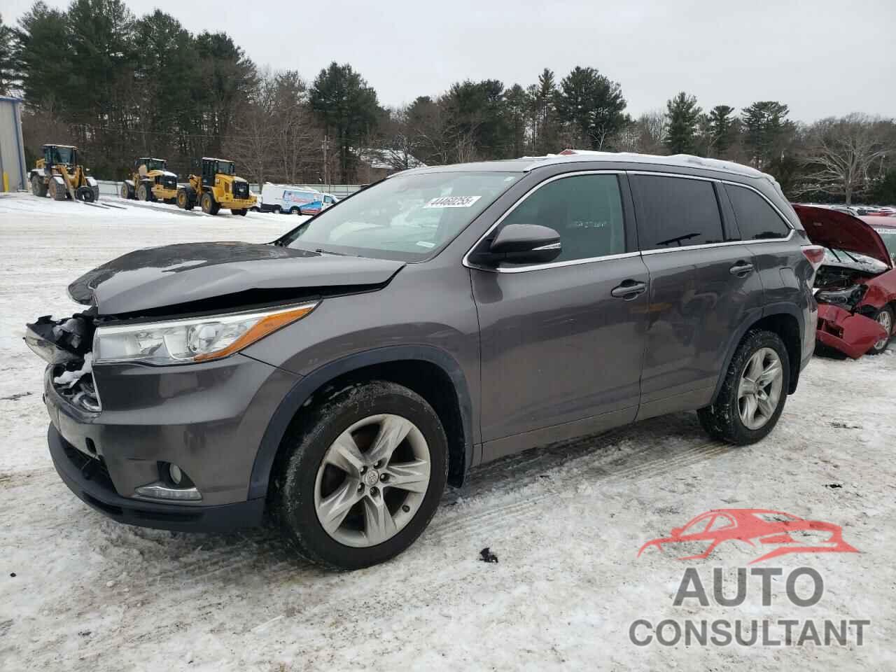 TOYOTA HIGHLANDER 2015 - 5TDDKRFH7FS196084