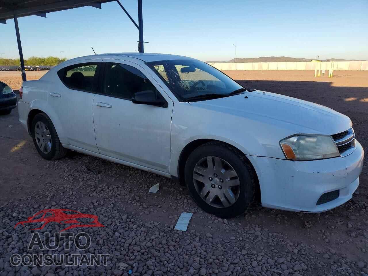 DODGE AVENGER 2013 - 1C3CDZAB0DN632449