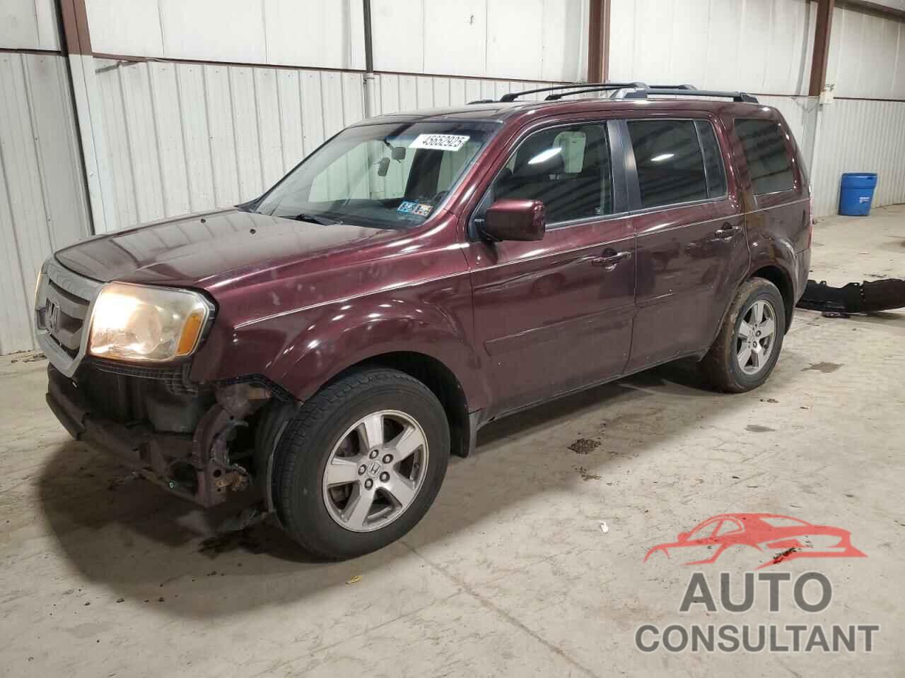HONDA PILOT 2009 - 5FNYF48419B027545