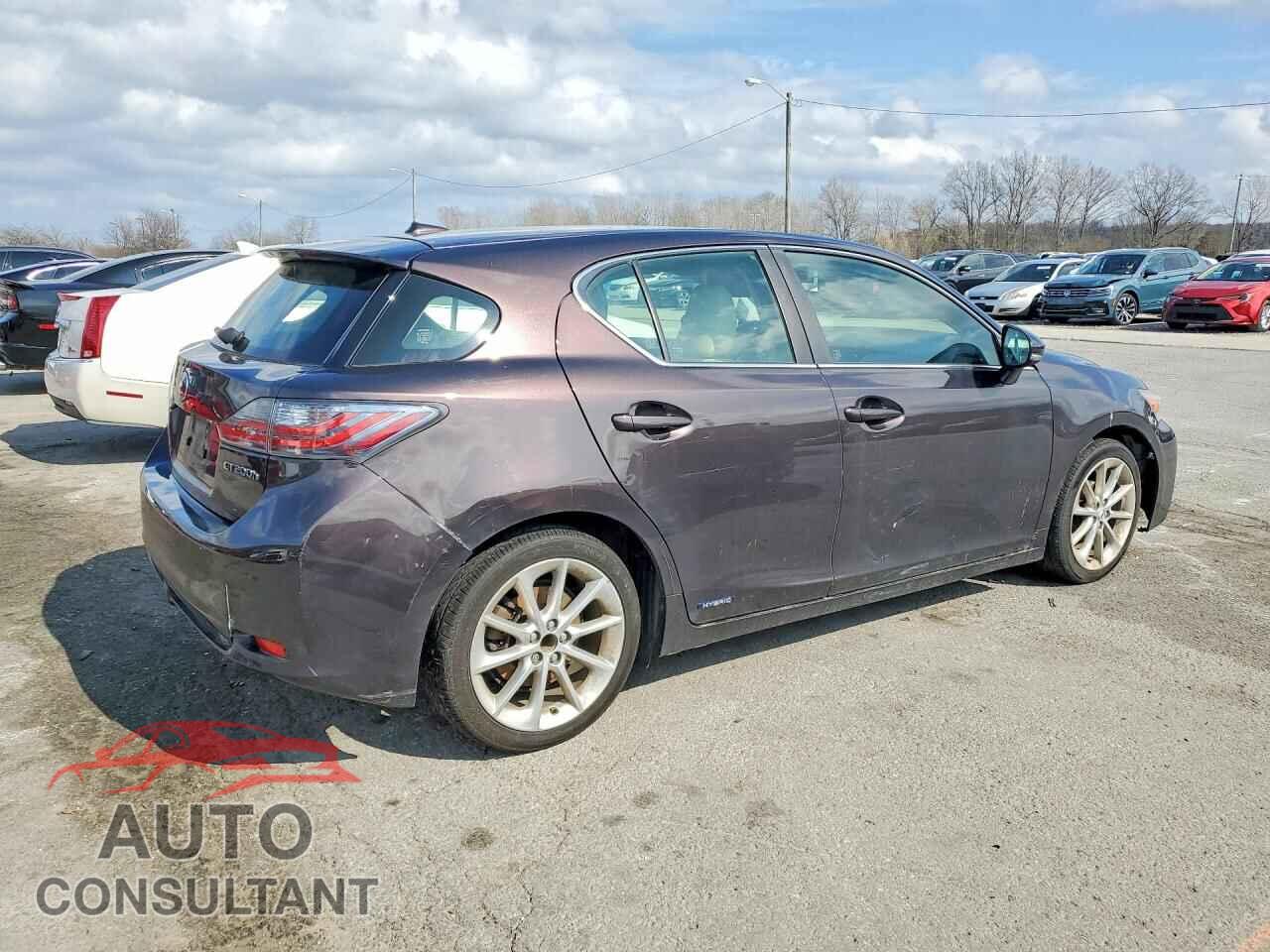 LEXUS CT 200 2012 - JTHKD5BH4C2116757