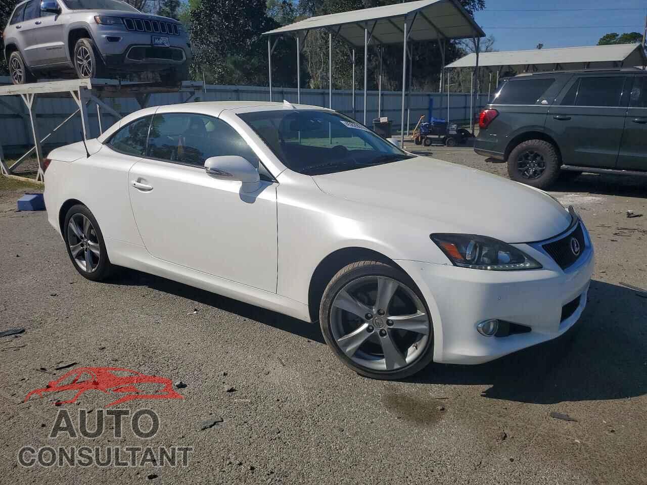 LEXUS IS 2012 - JTHFF2C28C2523789