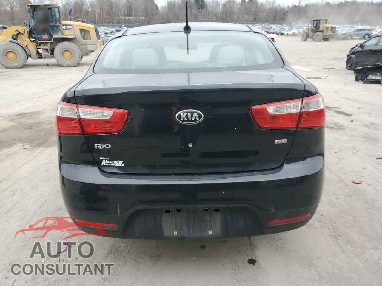 KIA RIO 2015 - KNADM4A3XF6459349
