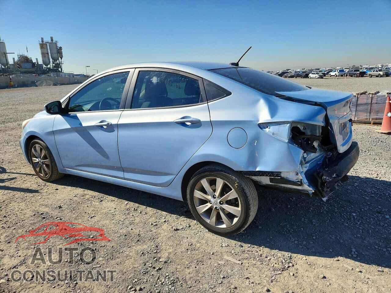 HYUNDAI ACCENT 2012 - KMHCU4AEXCU096439