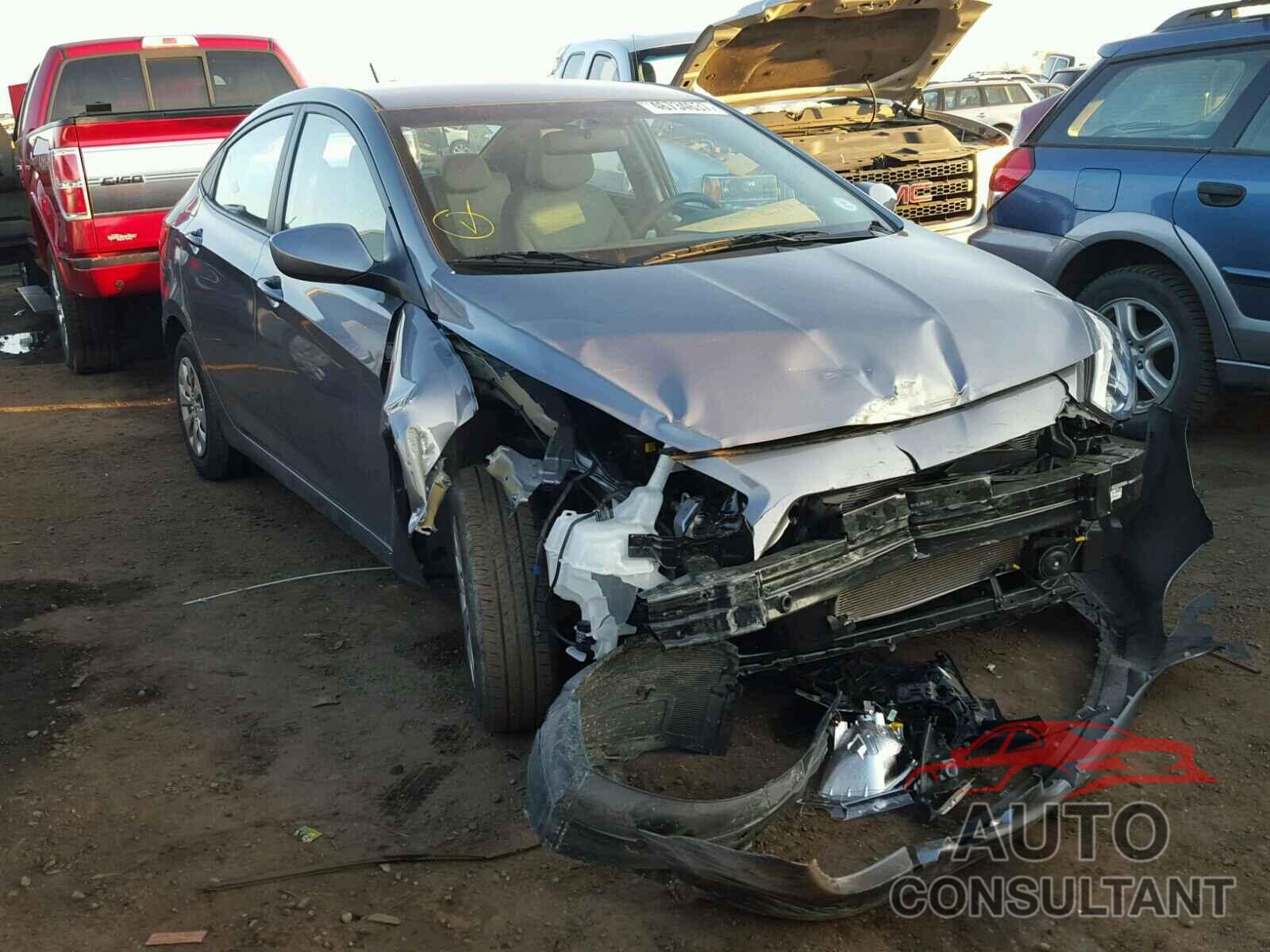 HYUNDAI ACCENT 2016 - KMHCT4AE8GU135070